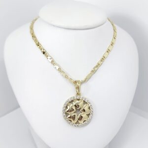 Colier Placat Cu Aur 14k Model SH74 Lungime 60cm