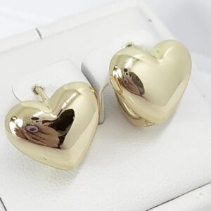 Cercei Placati Cu Aur 14k -Model ADD110- Marime 2,5cm