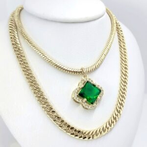 Colier Placat Cu Aur 14k Model ALB21- Lungime 50cm
