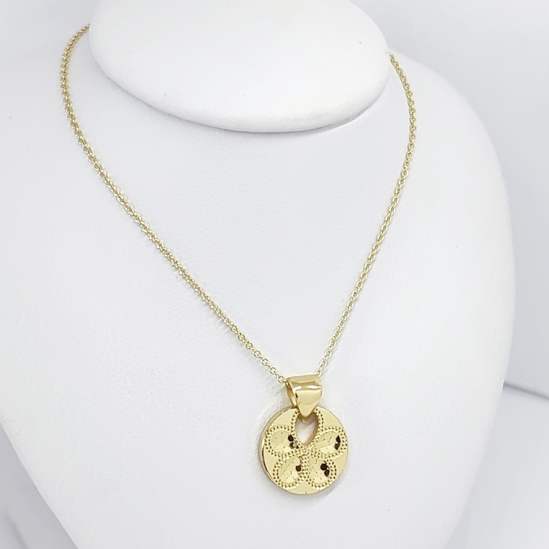 Lant Placat Cu Aur 14k Model ANF18 Lungime 45cm