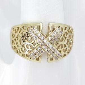 Inel Xuping Placat cu Aur14k- Model- RSM60