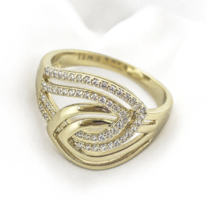 Inel Xuping Placat cu Aur14k- Model- RSM61