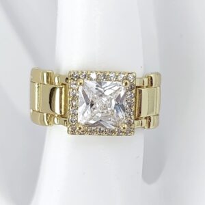 Inel Placat cu Aur14k- Model- RSM73